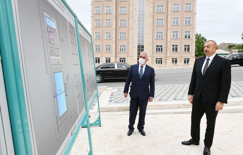 Prezident İlham Əliyev Ordubadın su və kanalizasiya sistemlərinin yenidən qurulması layihəsinin açılışında iştirak edib (FOTO) (YENİLƏNİB-2)