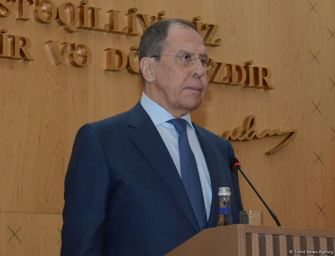 Qarabağda vəziyyətin normallaşması üçün əsas amil üçtərəfli bəyanatın bütün şərtlərinin icrasıdır - Sergey Lavrov