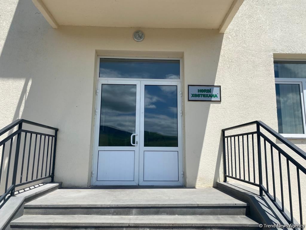 Jurnalistlər Qubadlıda DSX-nin hospitalı ilə tanış olublar (FOTO)