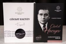 Heydər Əliyev Fondu tərəfindən nəşr olunan Azərbaycan bəstəkarlarının əsərlərinin notlarının toplusu Şuşada təqdim edilib (FOTO/VİDEO)