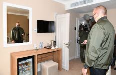 Prezident İlham Əliyev və birinci xanım Mehriban Əliyeva Şuşada “Xarı Bülbül” otelinin yenidənqurmadan sonra açılışında iştirak ediblər (FOTO/VİDEO)