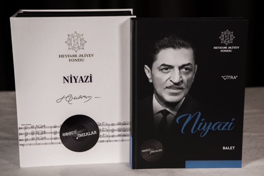 Heydər Əliyev Fondu tərəfindən nəşr olunan Azərbaycan bəstəkarlarının əsərlərinin notlarının toplusu Şuşada təqdim edilib (FOTO/VİDEO)