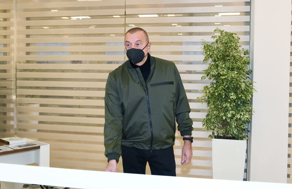 Prezident İlham Əliyev və birinci xanım Mehriban Əliyeva “Şuşa” yarımstansiyasının açılışında iştirak ediblər (FOTO/VİDEO) (YENİLƏNİB)