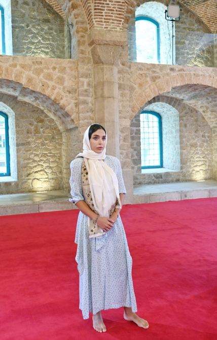 Prezident İlham Əliyev Şuşada Yuxarı Gövhərağa məscidində olub (YENİLƏNİB) (FOTO/VİDEO)