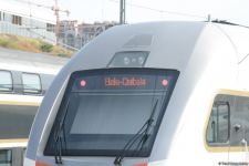 Bakıdan Qəbələyə ilk qatar yola düşüb (FOTO)