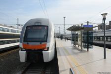 Bakıdan Qəbələyə ilk qatar yola düşüb (FOTO)