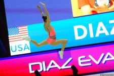 Aerobika gimnastikası üzrə Dünya Yaş Qrupları Yarışlarının birinci günündən maraqlı anlar (FOTO)