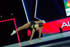 Aerobika gimnastikası üzrə Dünya Yaş Qrupları Yarışlarının birinci günündən maraqlı anlar (FOTO)