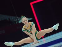 Aerobika gimnastikası üzrə Dünya Yaş Qrupları Yarışlarının birinci günündən maraqlı anlar (FOTO)