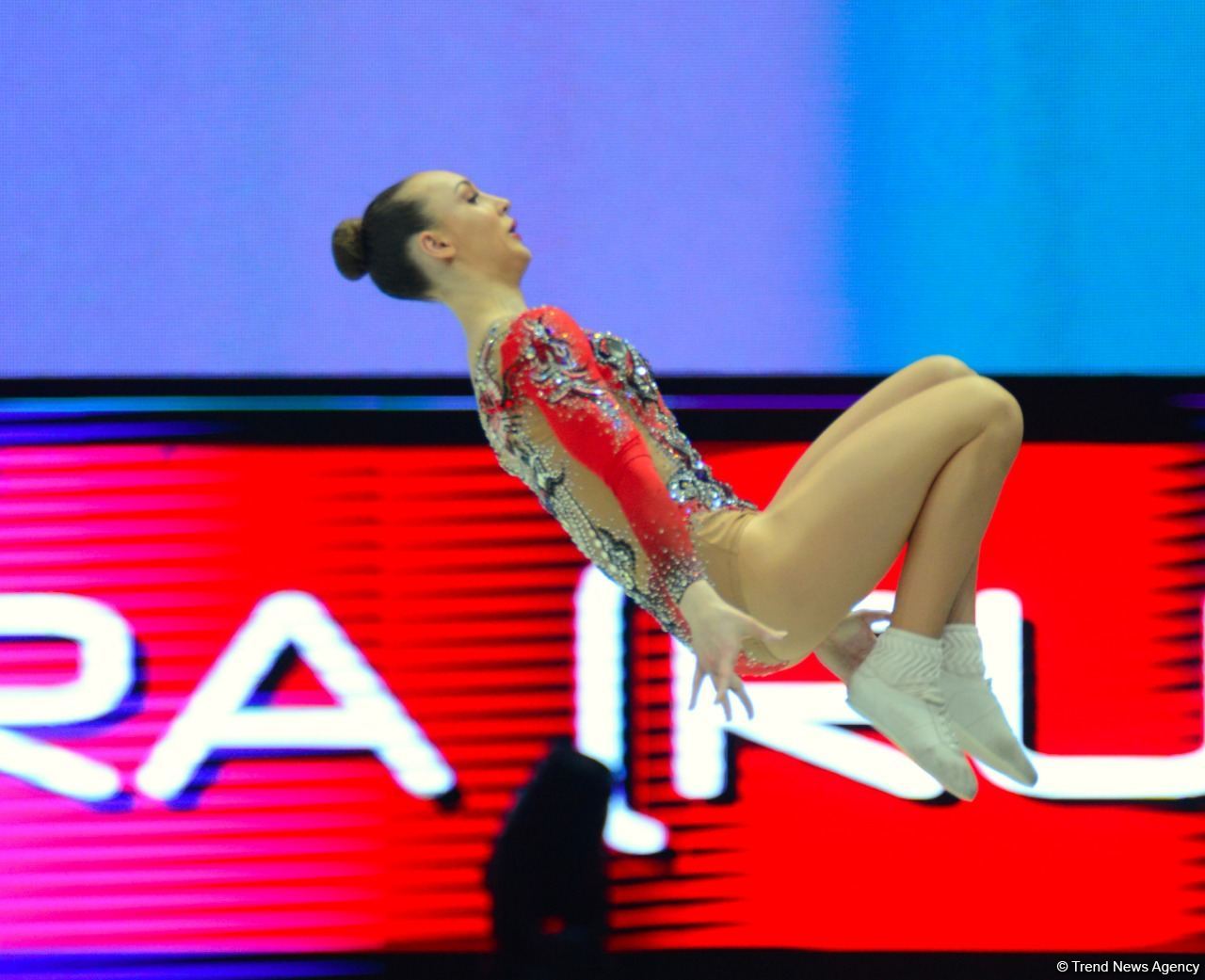 Aerobika gimnastikası üzrə Dünya Yaş Qrupları Yarışlarının birinci günündən maraqlı anlar (FOTO)