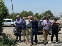 ABŞ-ın “Xəzər Siyasət Mərkəzi”nin nümayəndə heyəti Ağdamda erməni vandalizminə şahidlik edib (FOTO/VİDEO)