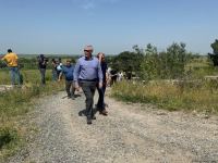 ABŞ-ın “Xəzər Siyasət Mərkəzi”nin nümayəndə heyəti Ağdamda erməni vandalizminə şahidlik edib (FOTO/VİDEO)