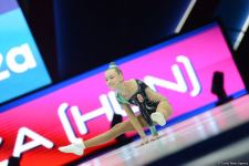 Bakıda aerobika gimnastikası üzrə Dünya Yaş Qrupları Yarışlarının ikinci günü başlayıb (FOTO)