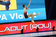 Bakıda aerobika gimnastikası üzrə Dünya Yaş Qrupları Yarışlarının ikinci günü başlayıb (FOTO)