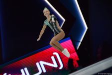 Bakıda aerobika gimnastikası üzrə Dünya Yaş Qrupları Yarışlarının ikinci günü başlayıb (FOTO)