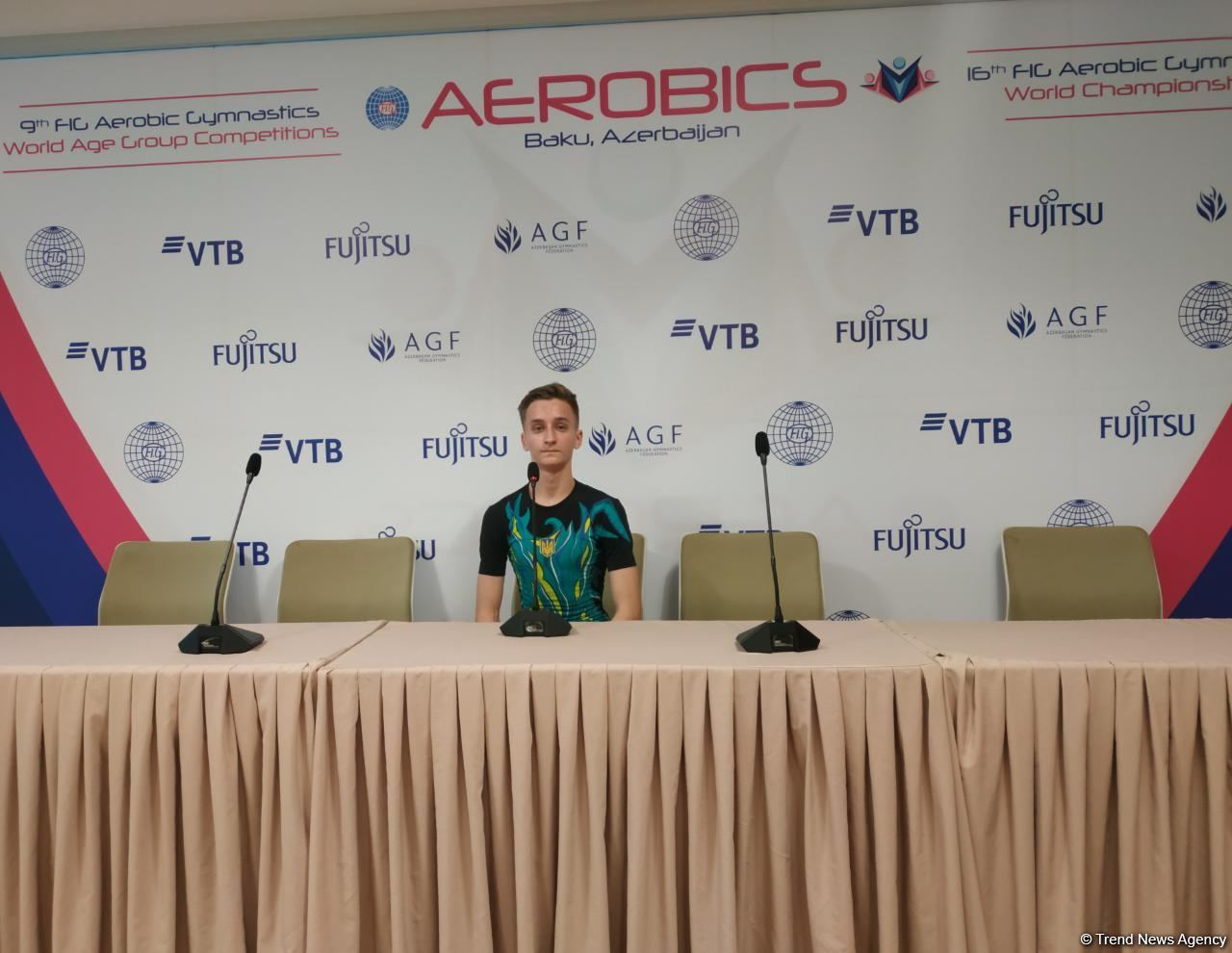 Dünya Yaş Qrupları yarışlarından təəssüratlarım çox gözəldir - Ukraynalı gimnast