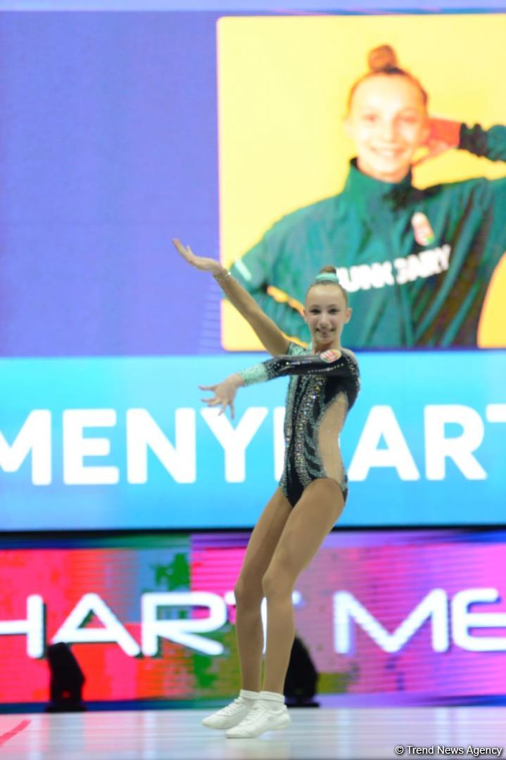Bakıda aerobika gimnastikası üzrə Dünya Yaş Qrupları Yarışlarının ikinci günü başlayıb (FOTO)