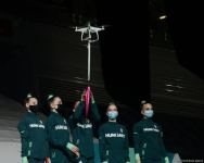 Aerobika gimnastikası üzrə Dünya Yaş Qrupları Yarışlarında qrup hərəkətlərdə və aerodans proqramında qaliblər mükafatlandırılıb (FOTO)