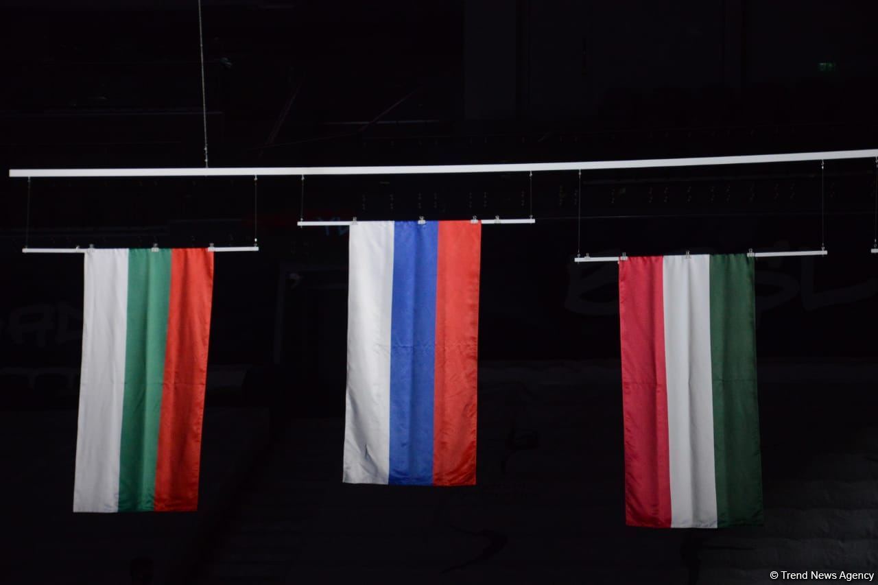 Aerobika gimnastikası üzrə Dünya Yaş Qrupları Yarışlarında qrup hərəkətlərdə və aerodans proqramında qaliblər mükafatlandırılıb (FOTO)