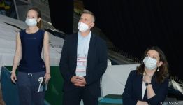 Bakıda gimnastların dünya və Avropa çempionu Vladislav Osknerlə görüşü keçirilib (FOTO)