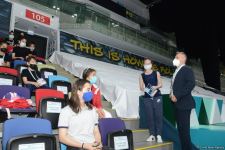 Bakıda gimnastların dünya və Avropa çempionu Vladislav Osknerlə görüşü keçirilib (FOTO)