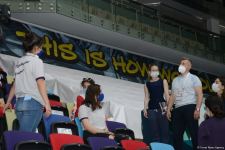 Bakıda gimnastların dünya və Avropa çempionu Vladislav Osknerlə görüşü keçirilib (FOTO)