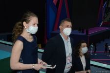 Bakıda gimnastların dünya və Avropa çempionu Vladislav Osknerlə görüşü keçirilib (FOTO)