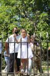 Xaçmazda inşa olunan "Qələbə" parkında “Xarıbülbül” abidəsi qoyulub (FOTO)