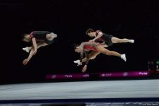 Bakıda aerobika gimnastikası üzrə 16-cı dünya çempionatının birinci günü başlayıb (FOTO)