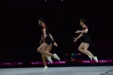 Bakıda aerobika gimnastikası üzrə 16-cı dünya çempionatının birinci günü başlayıb (FOTO)