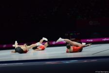 Bakıda aerobika gimnastikası üzrə 16-cı dünya çempionatının birinci günü başlayıb (FOTO)