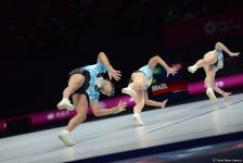 Bakıda aerobika gimnastikası üzrə 16-cı dünya çempionatının birinci günü başlayıb (FOTO)