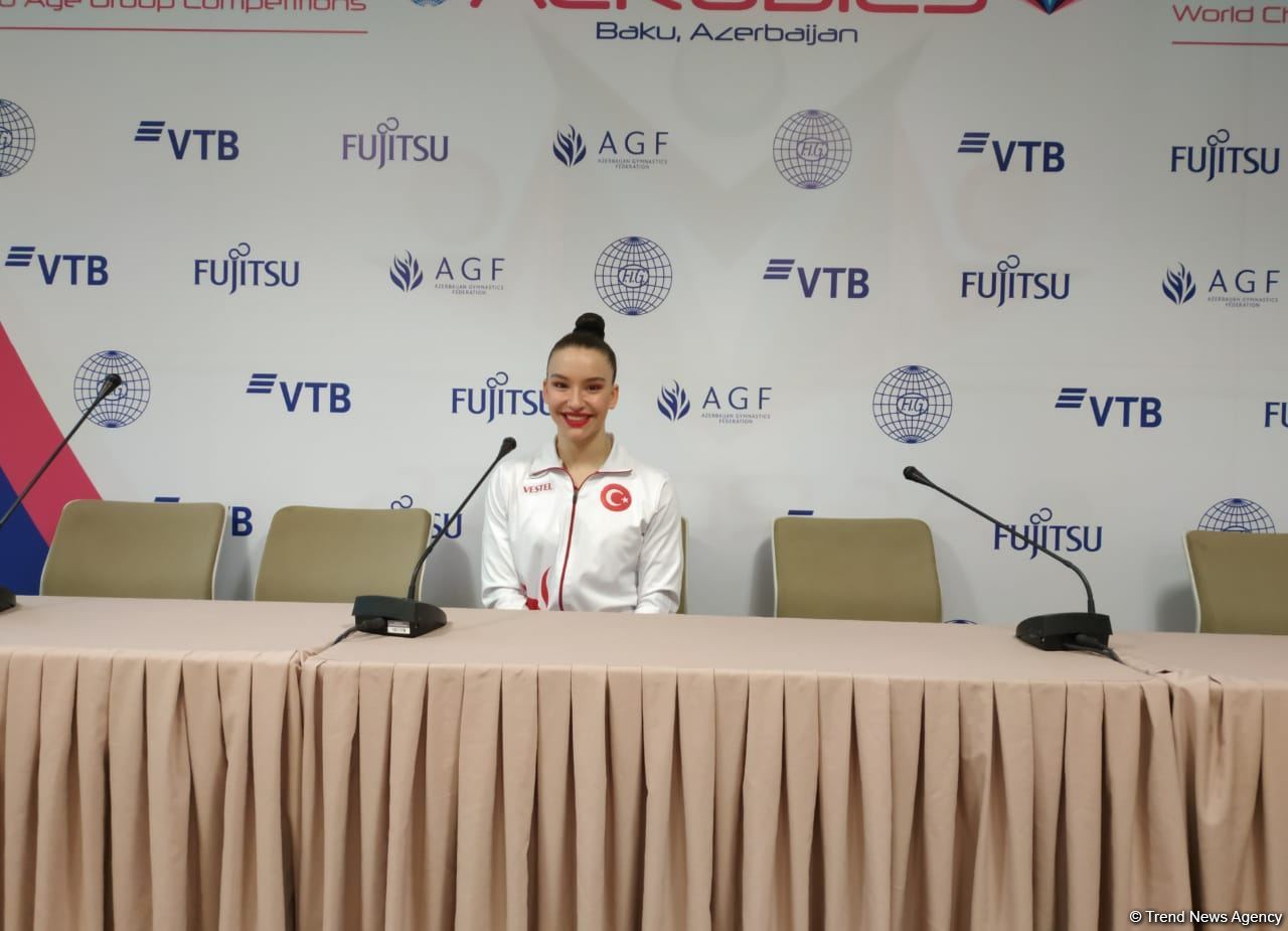 Yarışların gözəl təşkili üçün dünya çempionatının təşkilat komitəsinə təşəkkür edirəm - Türkiyəli gimnast
