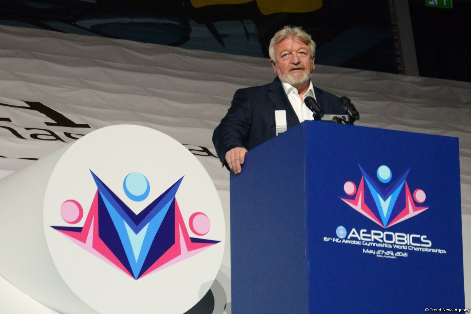 Bakıda aerobika gimnastikası üzrə 16-cı dünya çempionatının təntənəli açılış mərasimi keçirilib (FOTO)