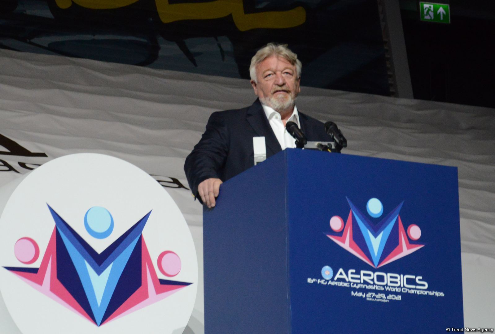 Bakıda keçirilən Aerobika Gimnastikası üzrə 16-cı Dünya Çempionatı açıq elan edilib