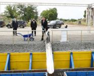 Prezident İlham Əliyev Ağdam şəhər 1 saylı məktəbin yeni binasının təməlini qoyub (FOTO)(YENİLƏNİB)