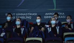Bakıda aerobika gimnastikası üzrə 16-cı dünya çempionatının ikinci günü başlayıb (FOTO)
