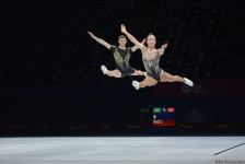 Bakıda aerobika gimnastikası üzrə 16-cı dünya çempionatının ikinci günü başlayıb (FOTO)