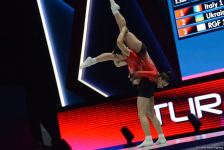 Bakıda aerobika gimnastikası üzrə 16-cı dünya çempionatının ikinci günü başlayıb (FOTO)