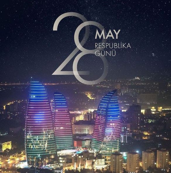 Birinci vitse-prezident Mehriban Əliyeva: Azərbaycanın müstəqilliyi və xalqımızın azadlığı əbədi olsun! (FOTO)