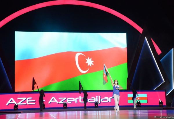 Bakıda aerobika gimnastikası üzrə 16-cı Dünya Çempionatının bağlanış mərasimi keçirilib (FOTO)