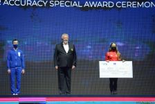 Aerobika gimnastikası üzrə dünya çempionatında qarışıq cütlüklər və kişilər arasında qaliblər mükafatlandırılıb (FOTO)