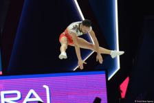 Bakıda aerobika gimnastikası üzrə 16-cı dünya çempionatının final günü başlayıb (FOTO)