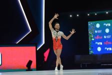 Bakıda aerobika gimnastikası üzrə 16-cı dünya çempionatının final günü başlayıb (FOTO)