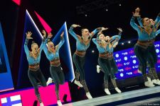 Aerobika gimnastikası üzrə dünya çempionatının son günündən maraqlı anlar (FOTO)