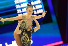 Aerobika gimnastikası üzrə dünya çempionatının son günündən maraqlı anlar (FOTO)