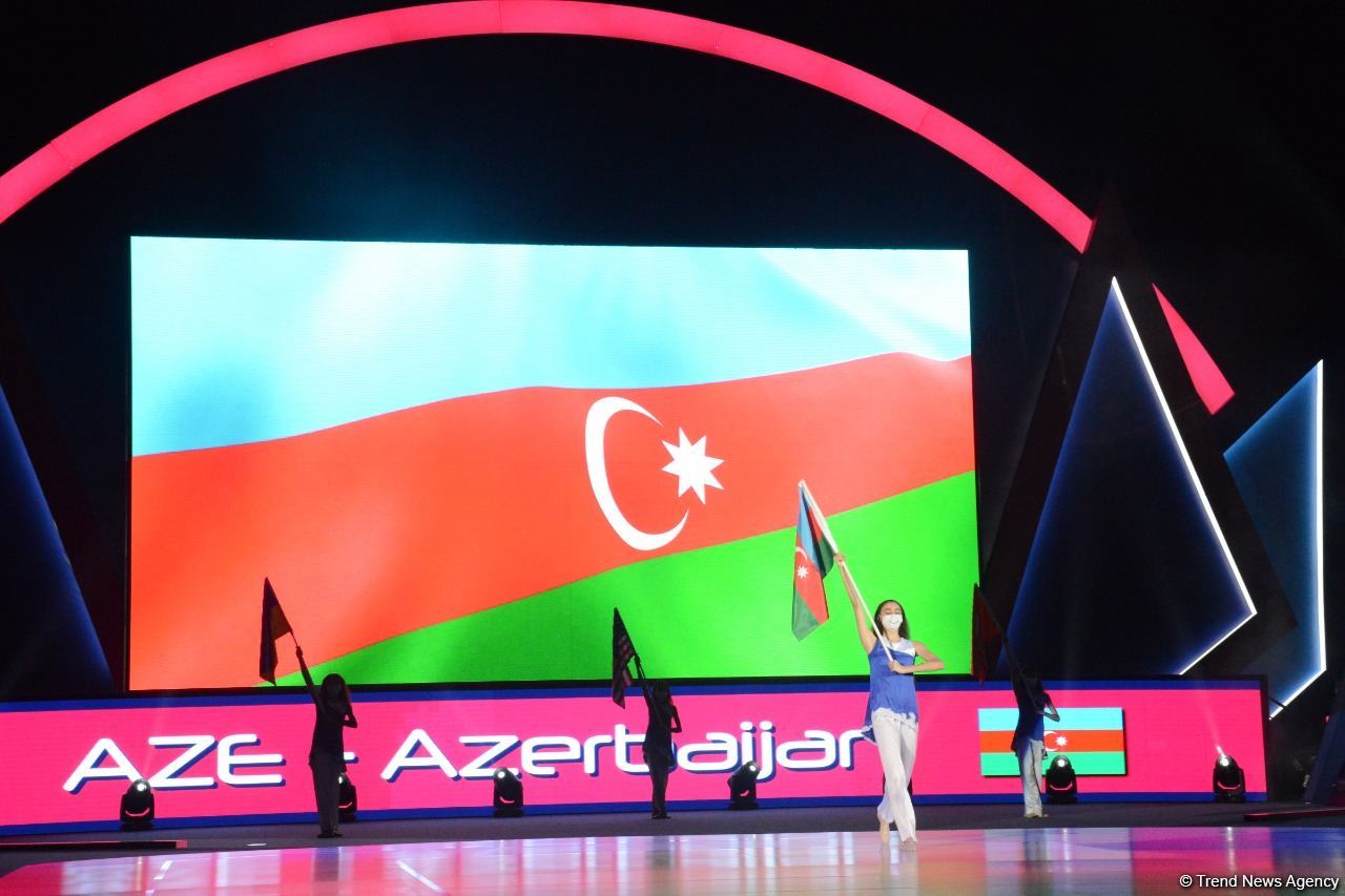 Bakıda aerobika gimnastikası üzrə 16-cı Dünya Çempionatının bağlanış mərasimi keçirilib (FOTO)