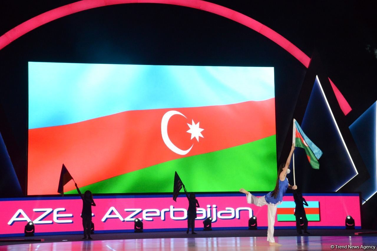Bakıda aerobika gimnastikası üzrə 16-cı Dünya Çempionatının bağlanış mərasimi keçirilib (FOTO)