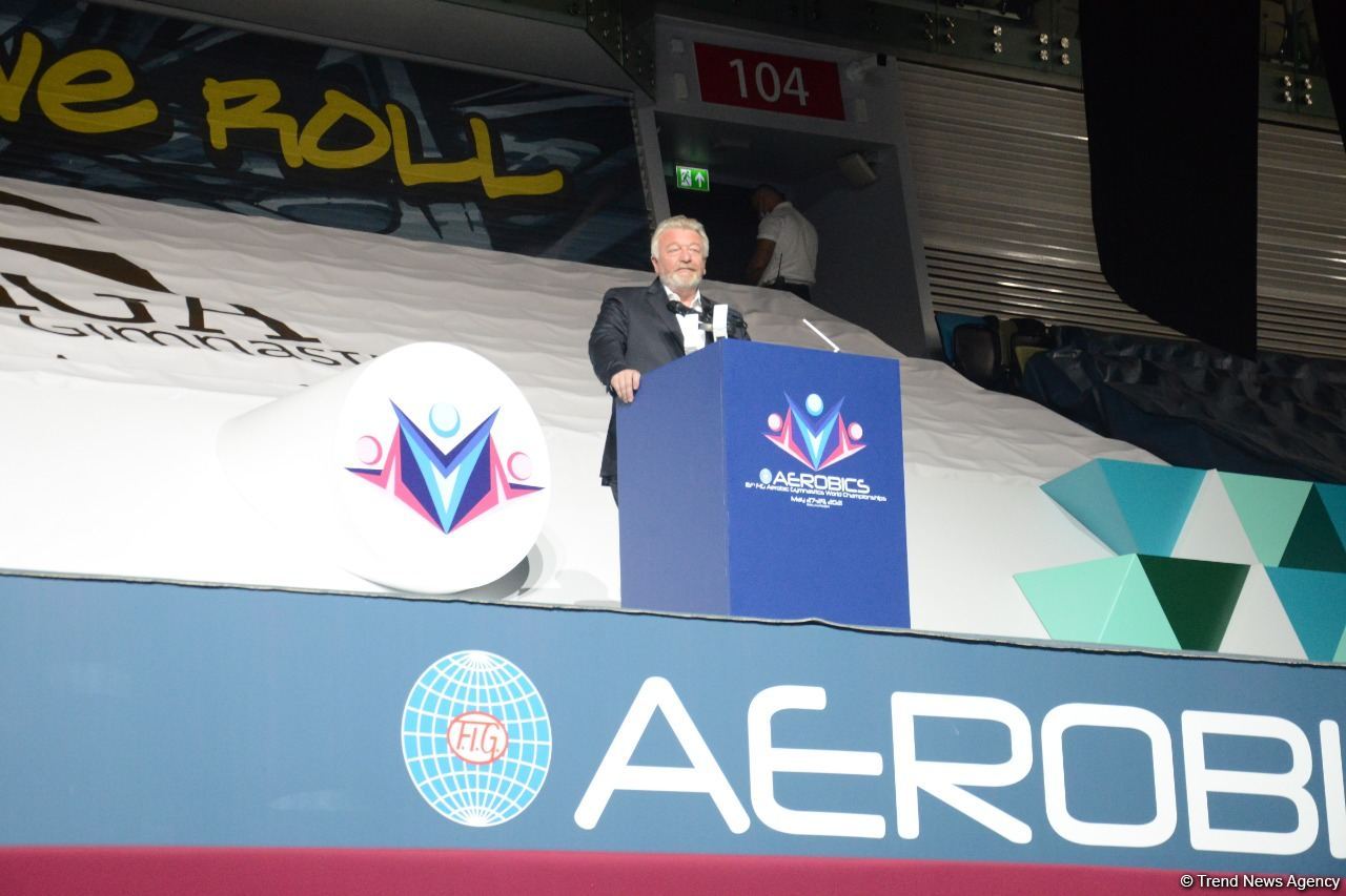 Bakıda aerobika gimnastikası üzrə 16-cı Dünya Çempionatının bağlanış mərasimi keçirilib (FOTO)