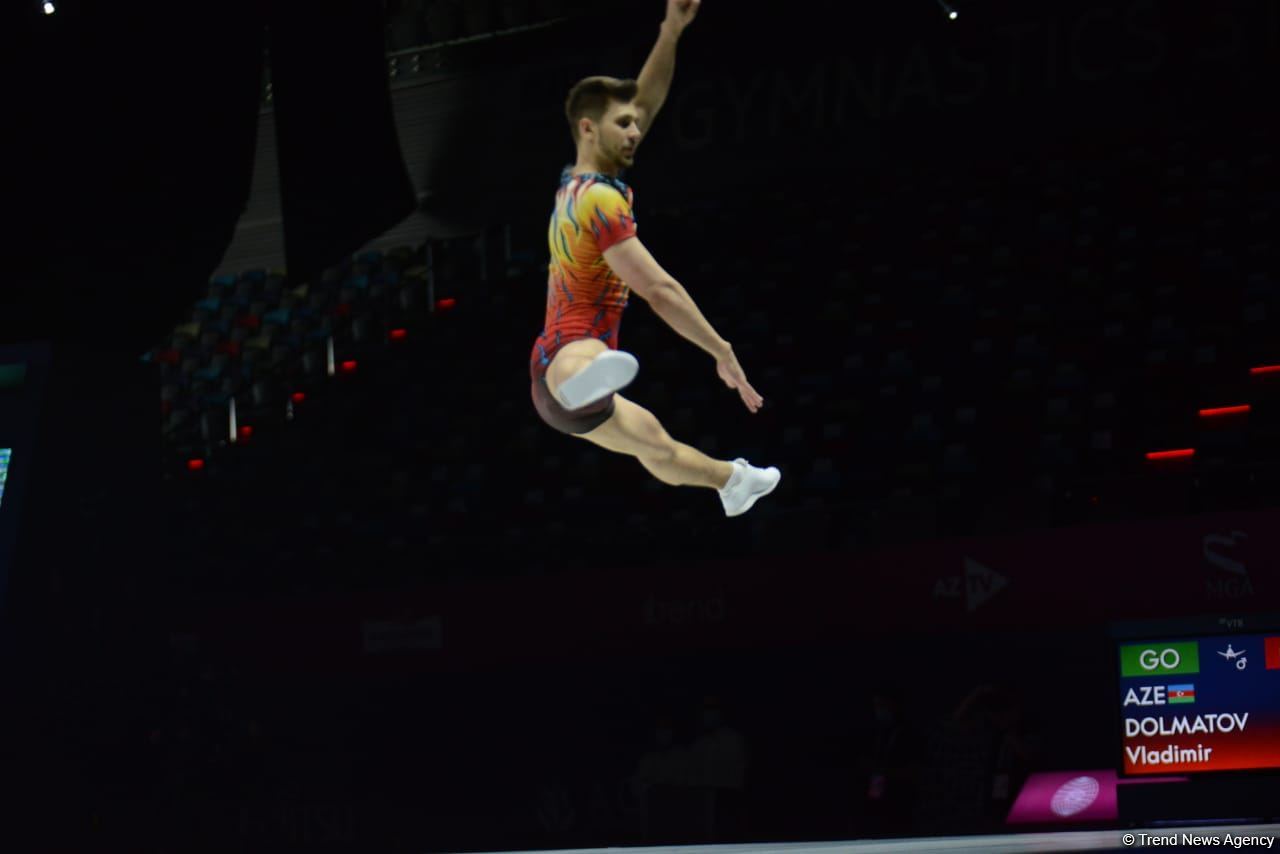 Bakıda aerobika gimnastikası üzrə 16-cı dünya çempionatının final günü başlayıb (FOTO)